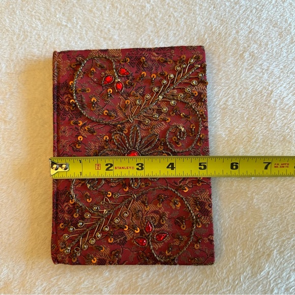 Intricately Designed Red and Gold Journal - Picture 6 of 7